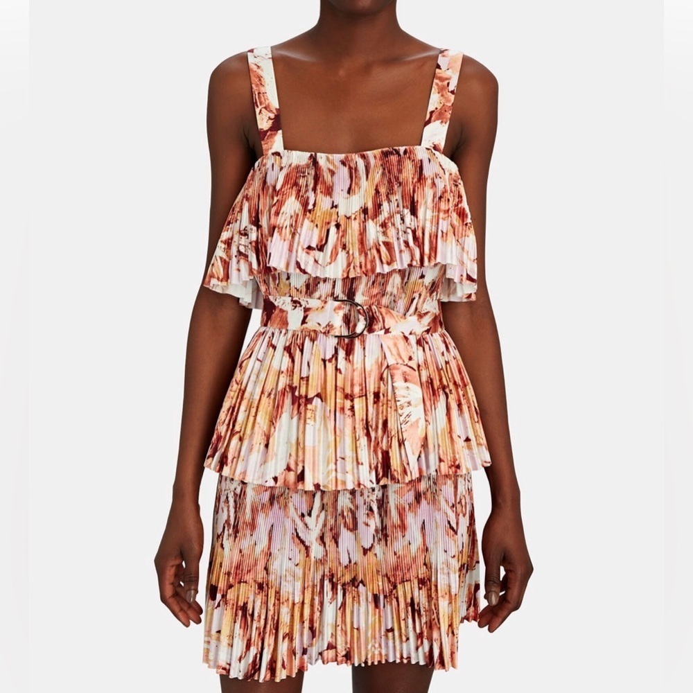 ALCER mini tiered dress